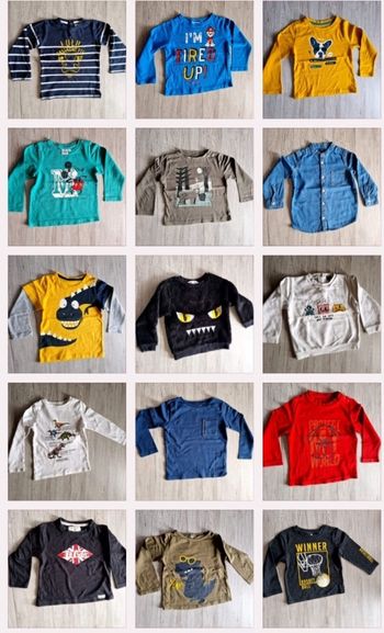 Lot de 15 hauts 3 ans