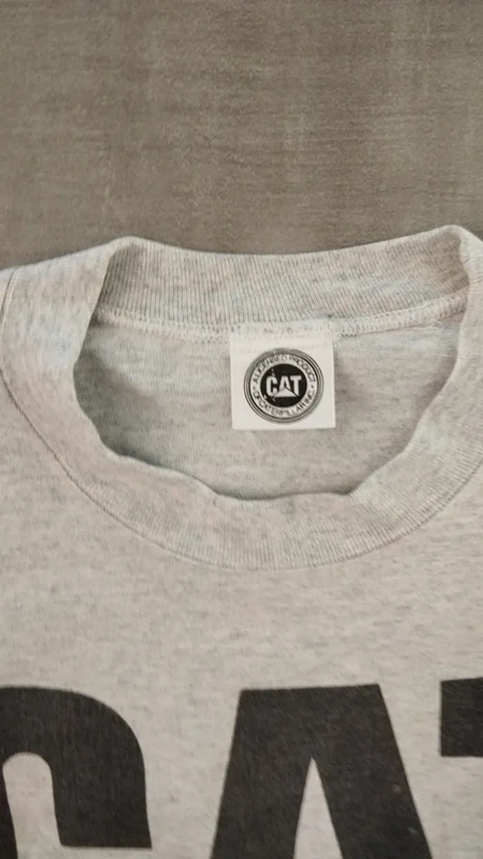 Tee-shirt épais cat homme taille 38/40 - photo numéro 7