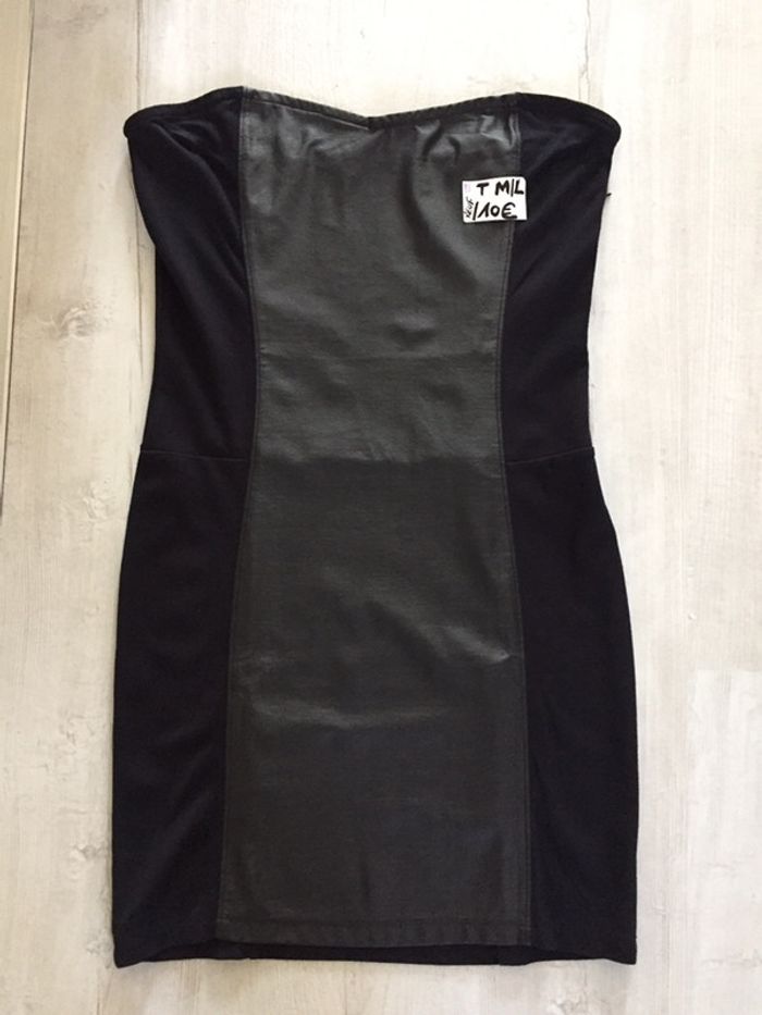 42-Robe bustier noire T M/L 38/40 - photo numéro 3