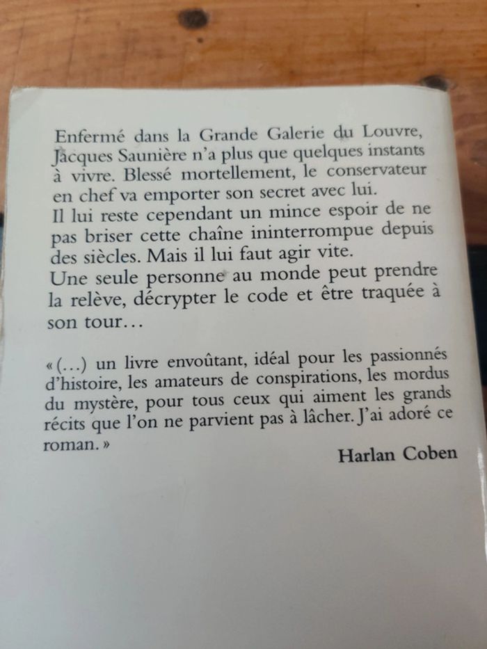 Da Vinci Code de Dan Brown - photo numéro 3