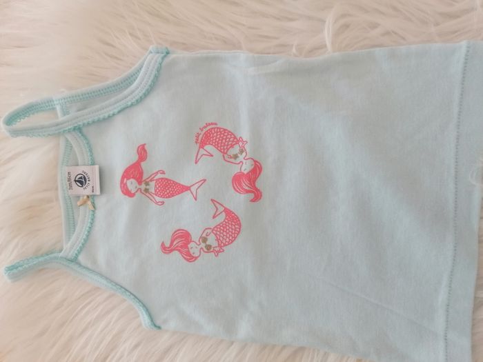2 tee shirt fine Bretelles petit bateau 24mois - photo numéro 3