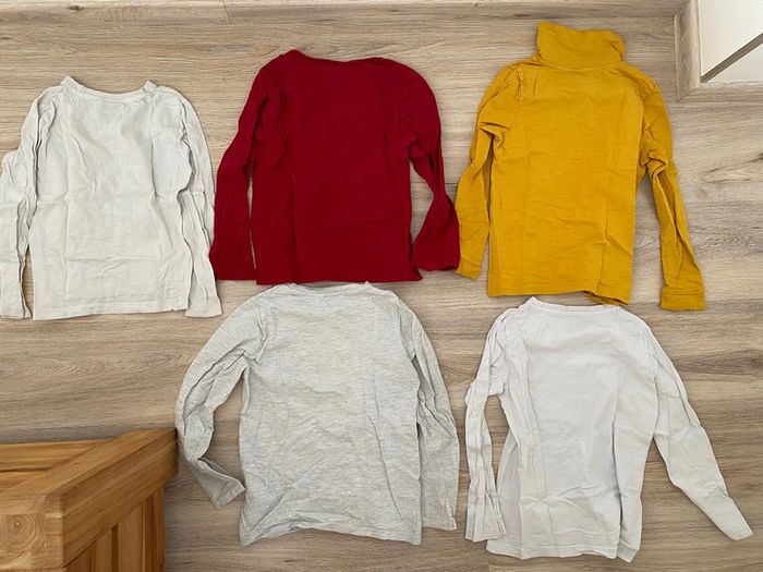 Lot 5 T-shirt ML taille 8 ans orchestra - photo numéro 3