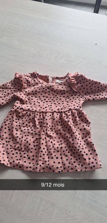 Vetements fille 9/12 mois