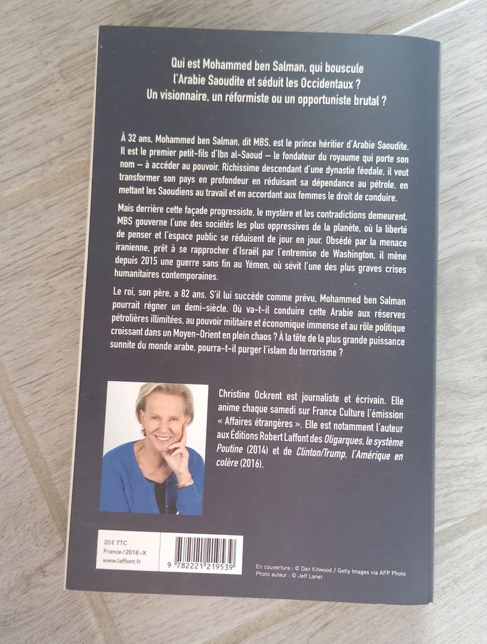 🌍 Livre le prince mystère de l'Arabie Mohamed Ben Salman, les mirages d'un pouvoir absolu Christine Ockrent 🌍 - photo numéro 2