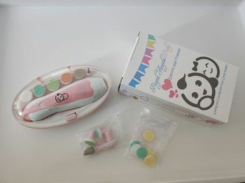 Lime à ongles bébé électrique et silencieuse 