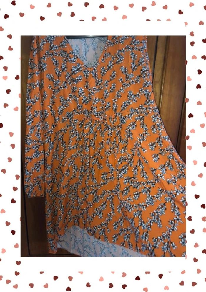 Robe fleurie taille unique April Vintage neuve - photo numéro 4