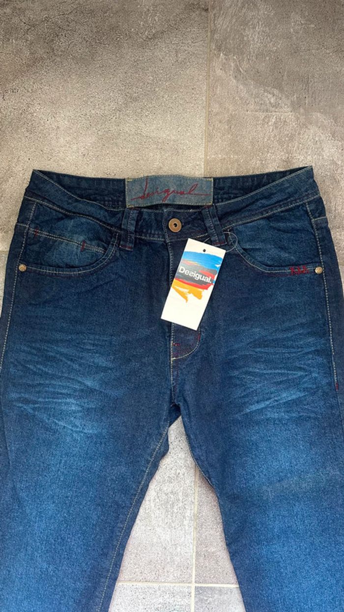 neuf étiqueté 🤩 sublime jean Desigual 40 une véritable pépite - photo numéro 9