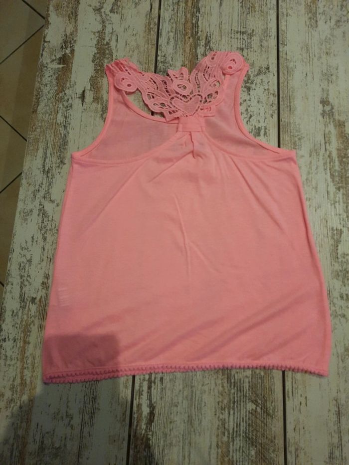 Jolie débardeur fille rose - photo numéro 3