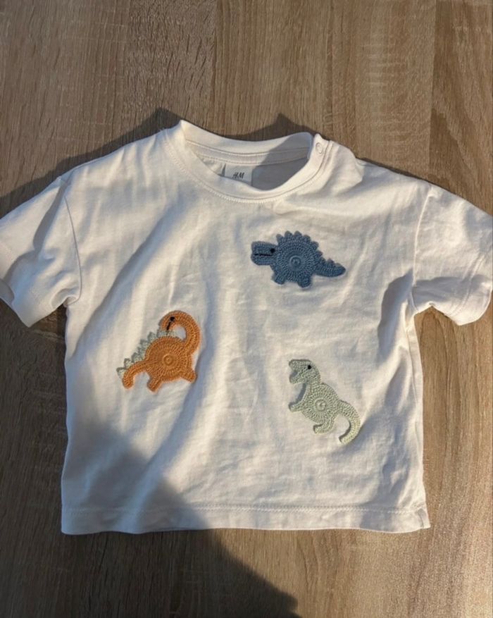 Tee shirt h&m 6-9mois