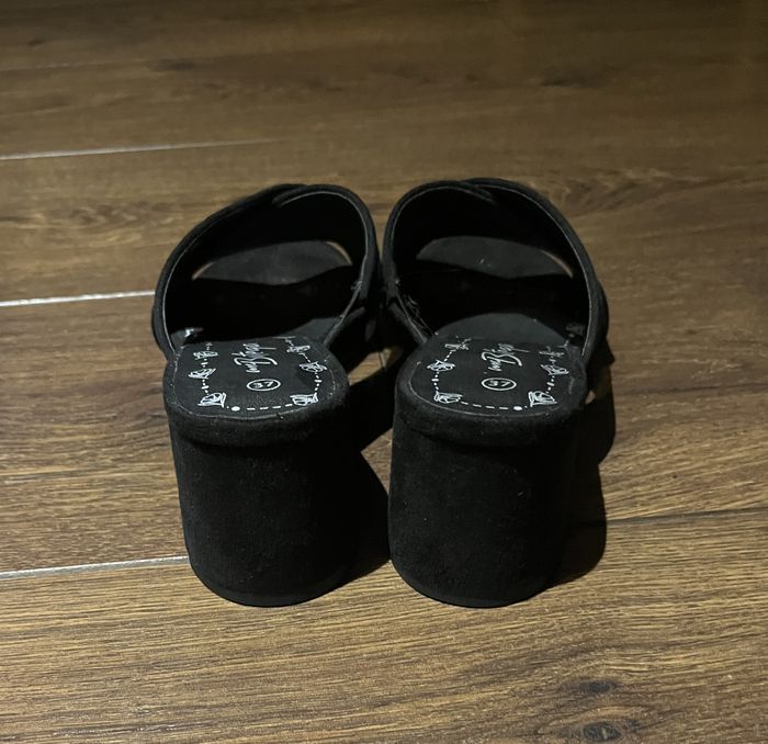 Mules velours noires (37) - photo numéro 3