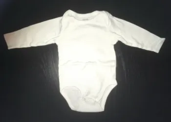 Body blanc longues manches Kiabi