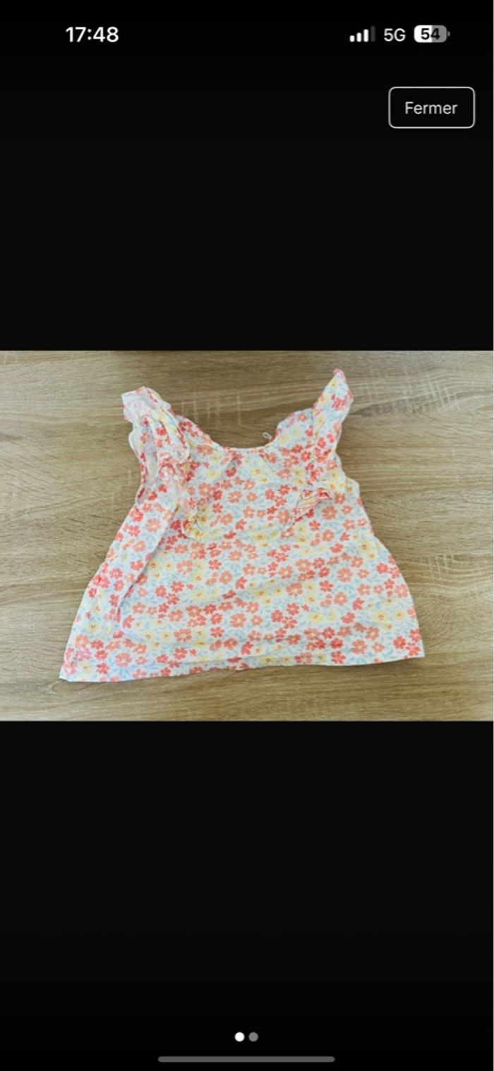 Teeshirt fleurie - photo numéro 2