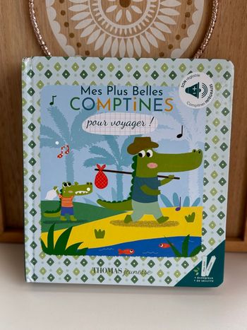 Livre comptines sonore bébé 