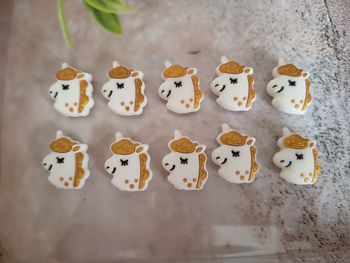 Lot perles licorne