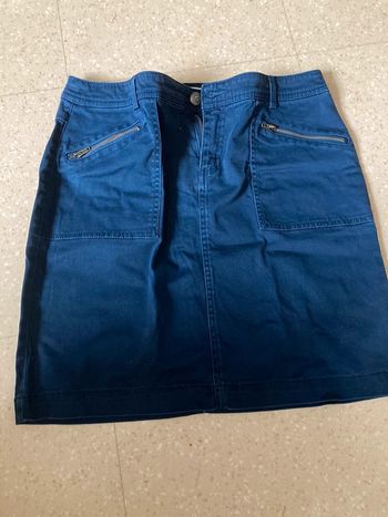 Jupe bleue marine
