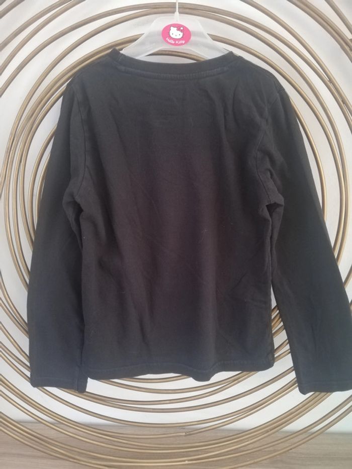 Tshirt à manches longues noir phosphorescent T8ans - photo numéro 2