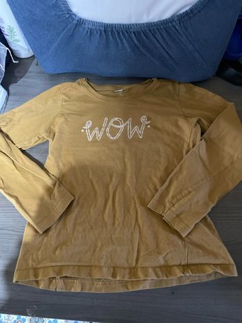 T-shirt moutarde