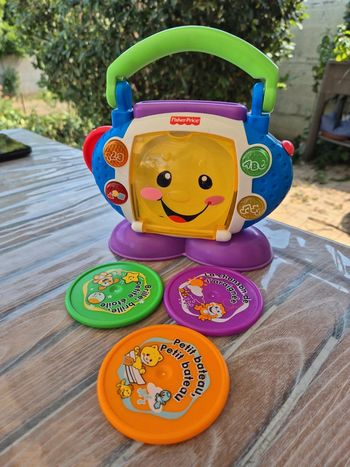 Fisher price 1er lecteur de disque