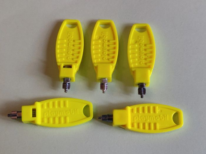 5 clés pour System X Playmobil - Parfait état - photo numéro 4