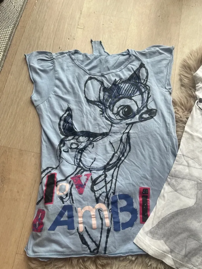 Lot de 3 tee shirt Disney 38 - photo numéro 4
