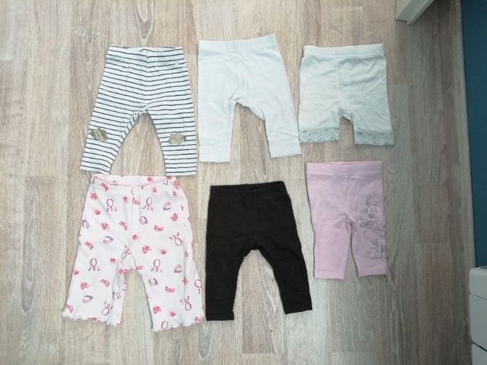 6 leggings 6 mois