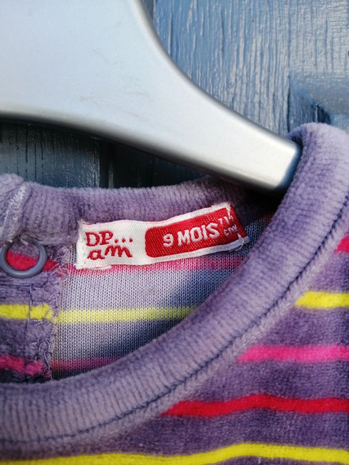 Beau pyjama à rayures - photo numéro 3