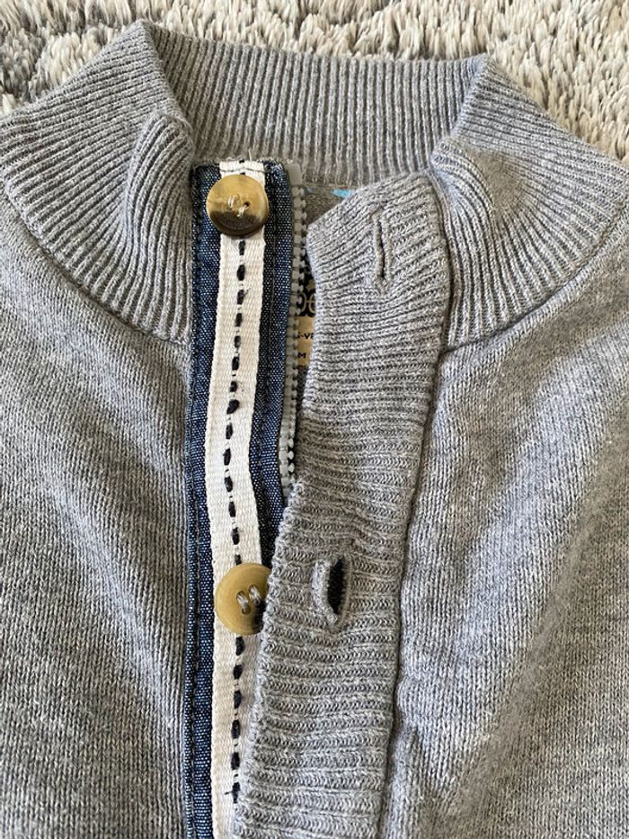 Gillet Tape a l’œil gris - 3 ans - photo numéro 3