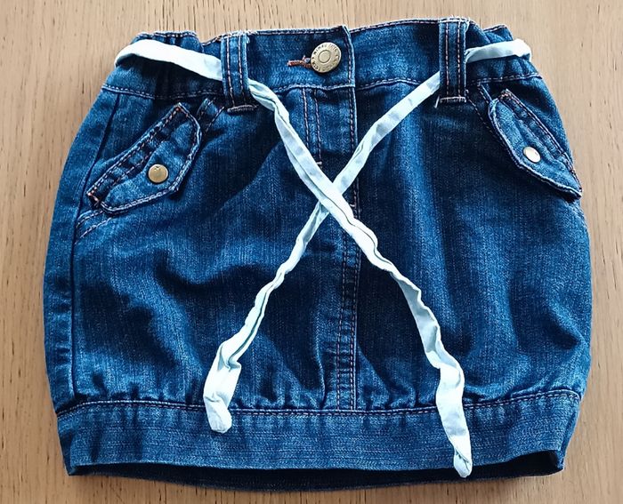 Jupe jean Kiabi 18 mois fille - photo numéro 2