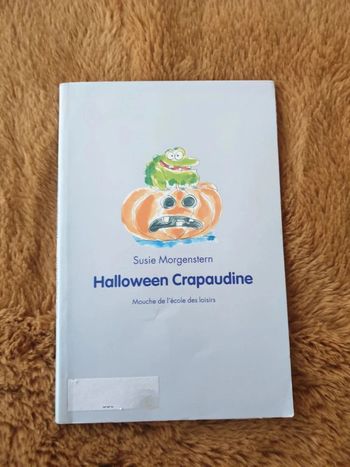 Livre Halloween Crapaudine - école des loisirs / école des max