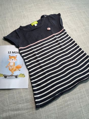 Robe type marinière