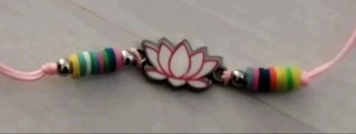 Bracelet rose réglable - photo numéro 4