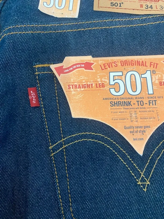 Jeans levis 501 - photo numéro 8