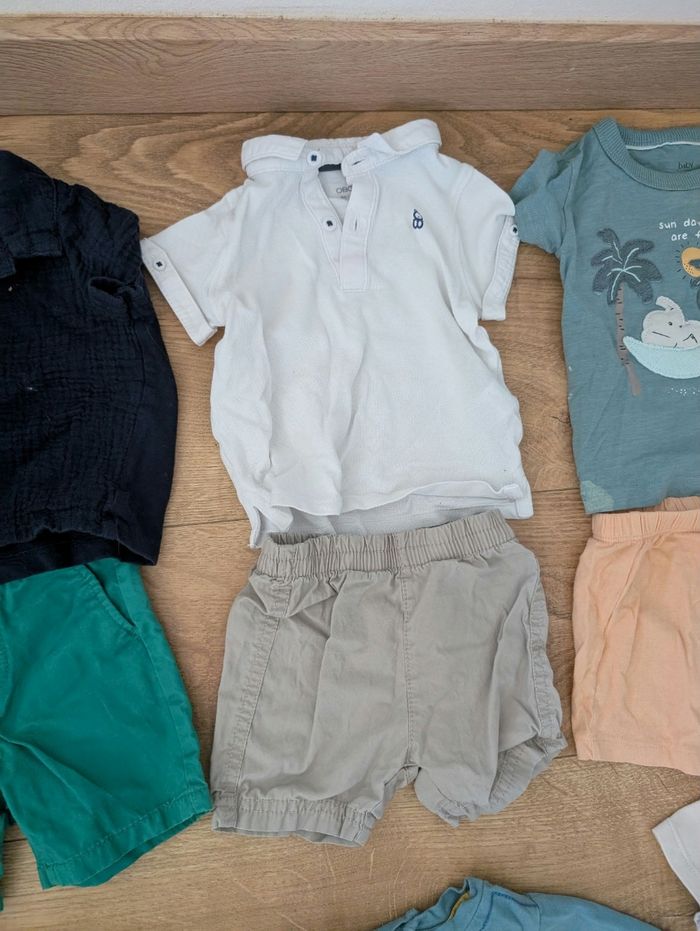 Lot de vêtements bébé garçon été 6 mois - photo numéro 3