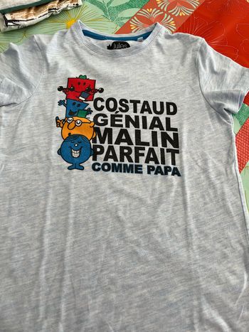 Tee shirt garçon 8 ans Jules x monsieur madame