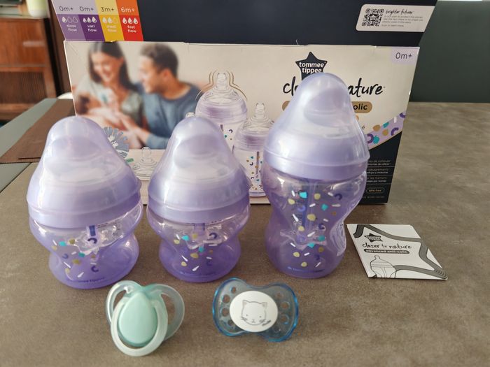 3 Biberons Tommee Tippee