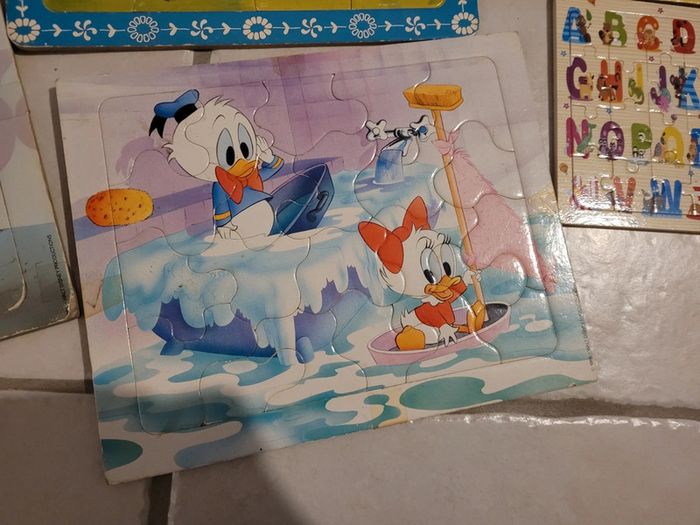 Lot puzzles grosses pièces 1 er age - photo numéro 4