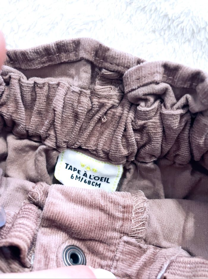 short hiver « tape à l’œil »  6 mois - photo numéro 2