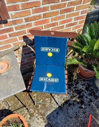 Coussins galettes de chaise Ricard 