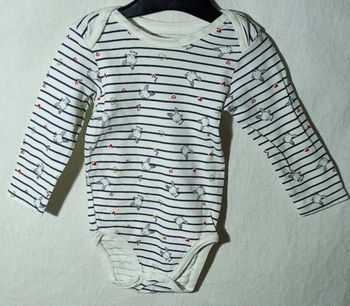 body Orchestra blanc rayé bleu