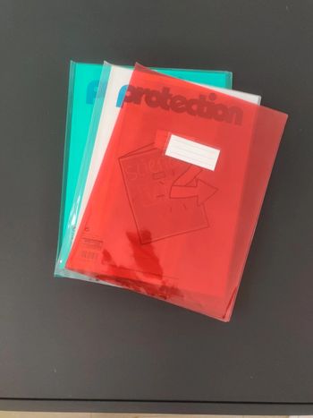 Protège cahier épais