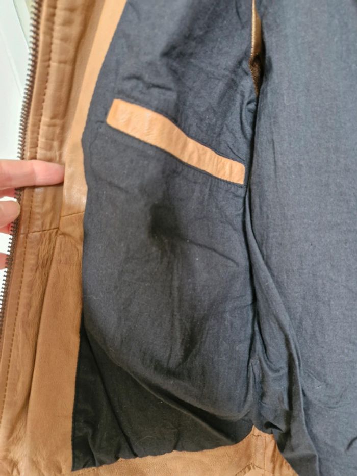 Blouson cuir neuf S Maze - photo numéro 6