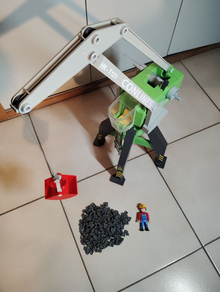 Grue portuaire Playmobil
