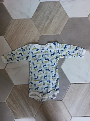 Bodie manche longue 3 mois Petit Bateau