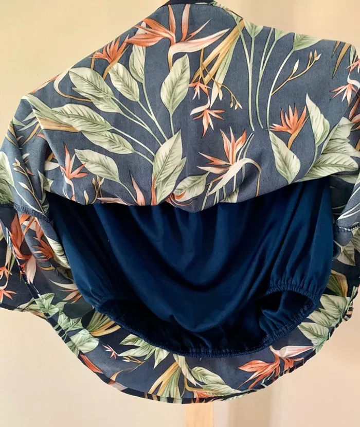 🌴 Bustier tropical doublé  – Taille L/XL - photo numéro 4