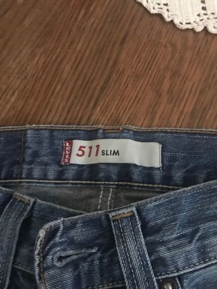 Jeans bleu femme Levis - photo numéro 9