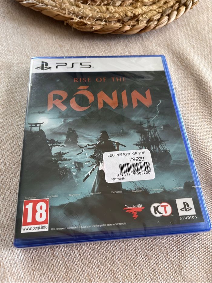 Jeu ps5 rise of the ronin