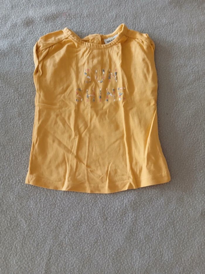 Lot tee-shirt été 12 mois - photo numéro 11