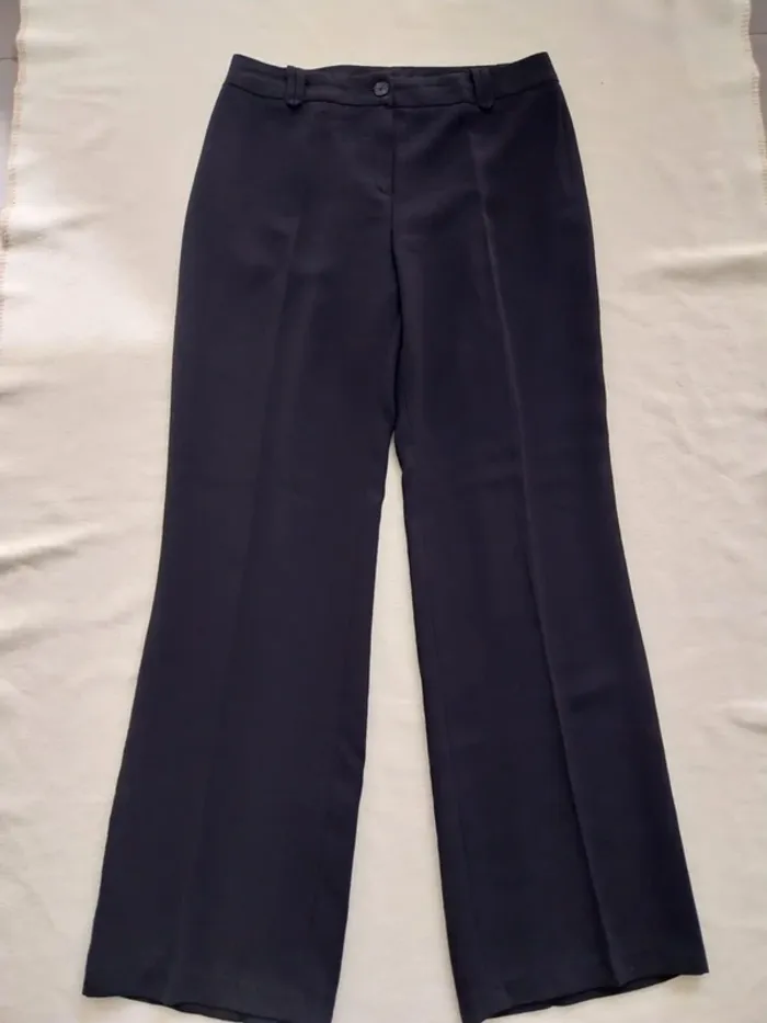 Pantalon fluide noir T42 - photo numéro 4