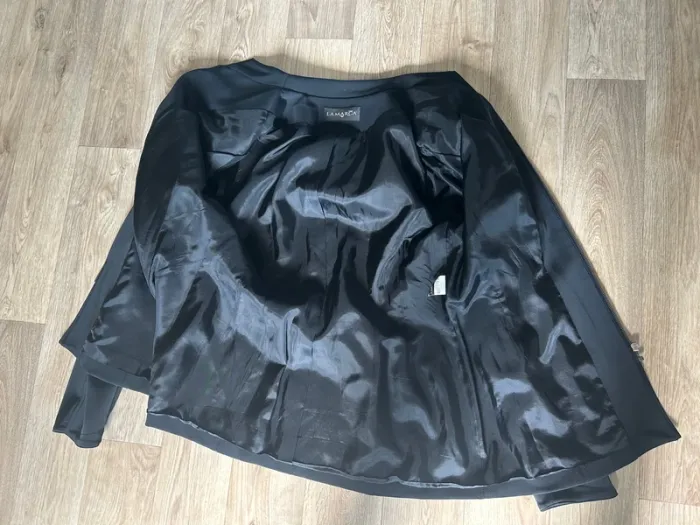 Tony Lamarca veste zippé cintrée noire, femme, taille 40 - photo numéro 7