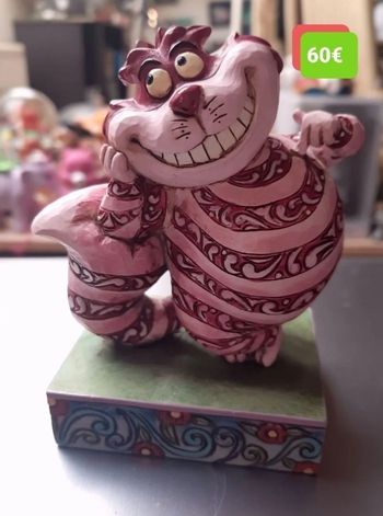 Figurine Disney traditions de Jim Shore tres rare cheshire
